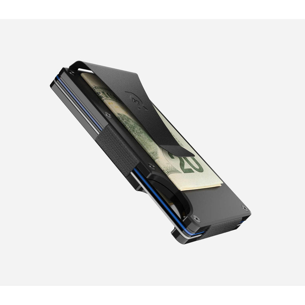 Ridge Wallet - Matte Black Titanium