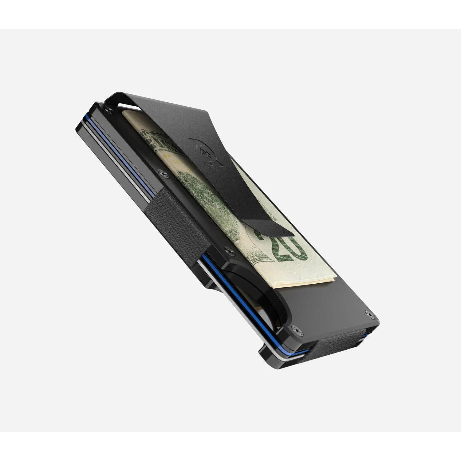 Ridge Wallet - Matte Black Titanium