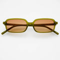 Miki Acetate Rectangular Unisex Sunglasses