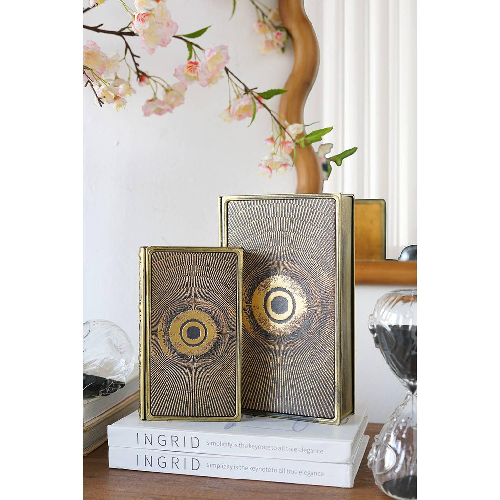 Gold Vortex Book Boxes