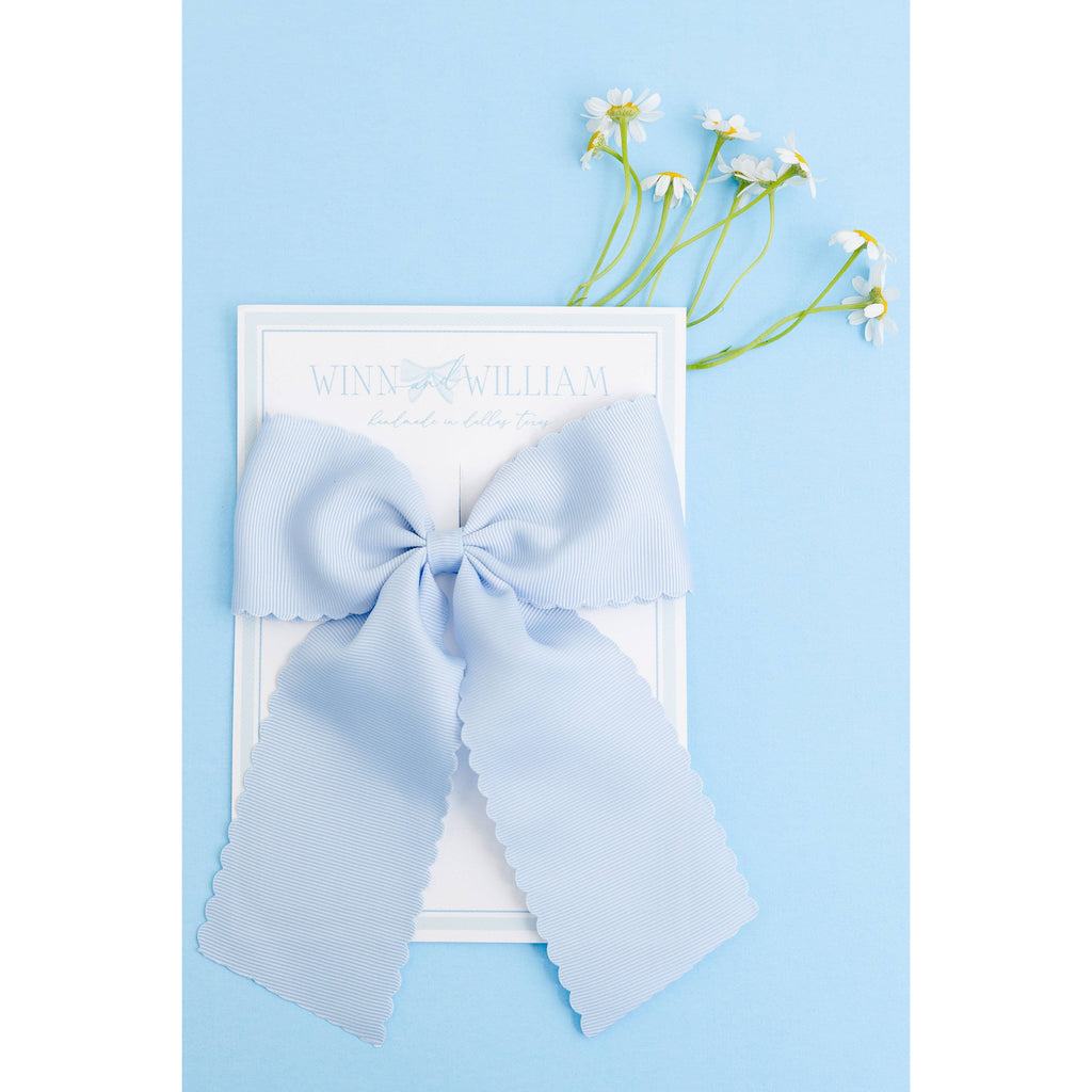 Scalloped Long-tail Bow