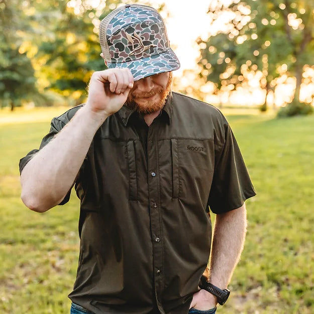 Roost Front Camo 3D Puff Icon Hat