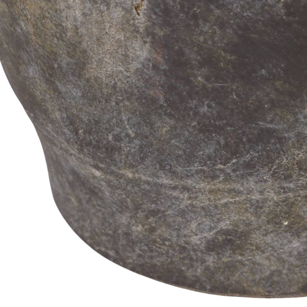 Decorative Vase - Brown Terracotta Textured Tall, 12 in.