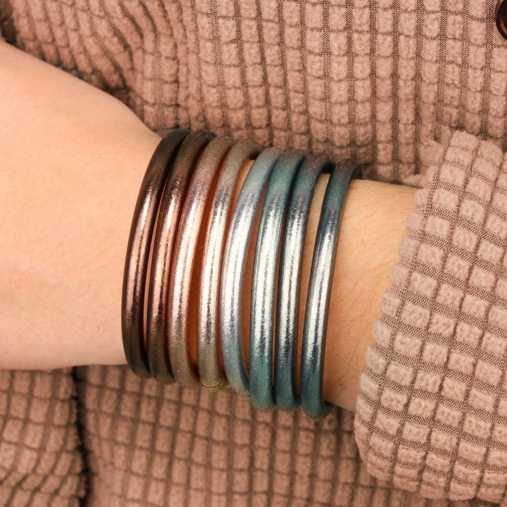 Fawn All Weather Bangles® (Set of 4) - Serenity Prayer
