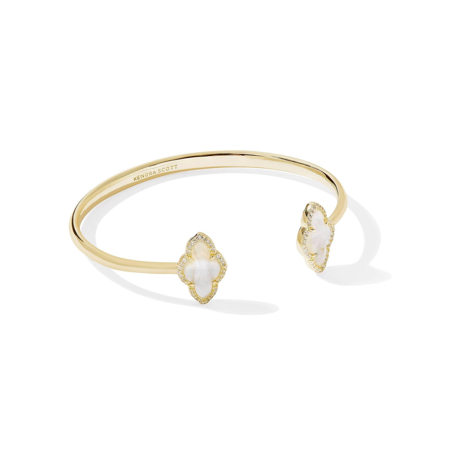 Abbie Pave Frame Cuff Bracelet