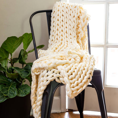 Chunky Knit Throw