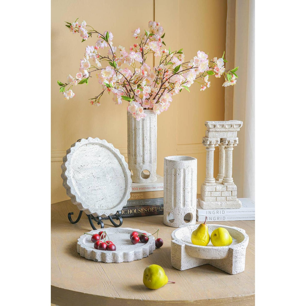 Sandstone Round Decorative Trays