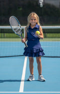 Eden Polo Skort Set Navy