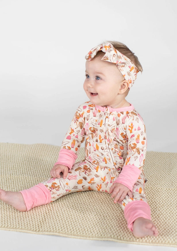 Convertible Zip PJ, Cowgirl Toile