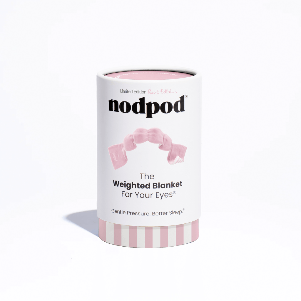 Nodpod Weighted Sleep Mask - Pink Cabana