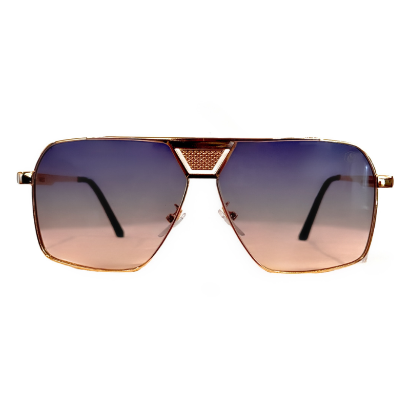 West Gold Frame/Brown Lens