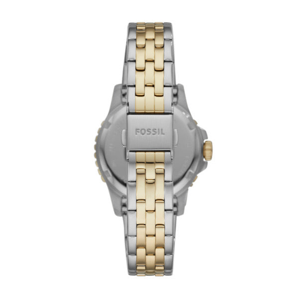 Fossil Women's FB-01 Three-Hand Date Two-Tone Stainless Steel Watch 36mm