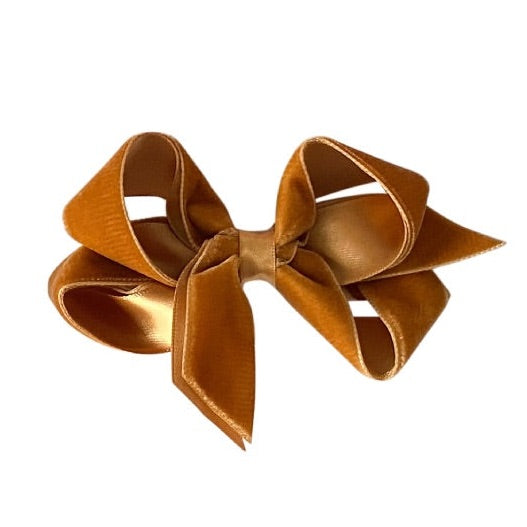 Toddler (3 in.) Velvet Bow by Color