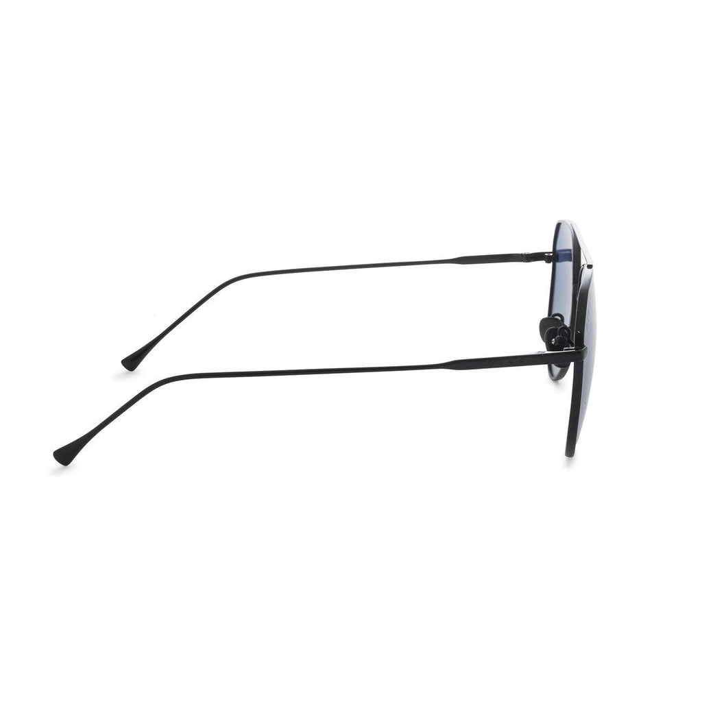 DIFF EYEWEAR Dash Brushed Gold + Coffee Gradient