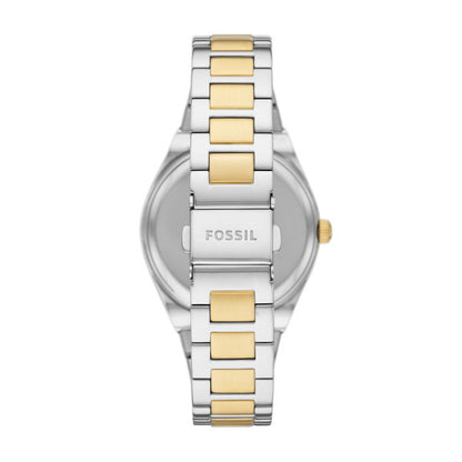 Fossil Women's Scarlette Quartz Two-Tone Stainless Steel Bracelet Watch, 38mm