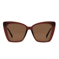 Diff Eyewear Becky IV Cream Tortoise with Pink Mirror Lens