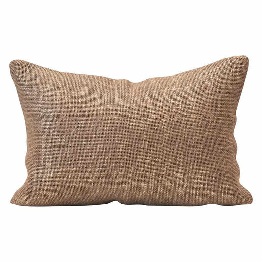 Jute & Cotton Lumbar Pillow with Metallic Thread | Bridal Shower Kloye Sonmor & Levi Birdwell