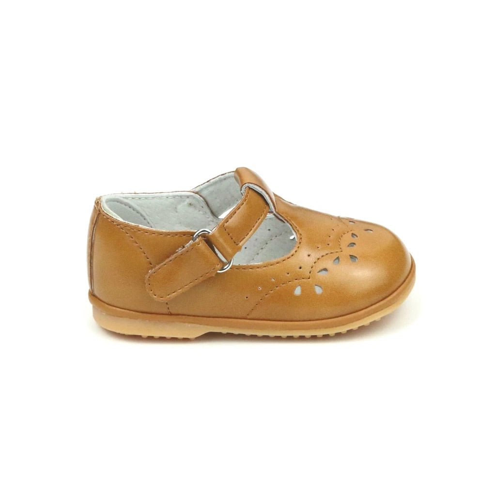 L'Amour Birdie Toddler T-Strap in Spicy Mustard