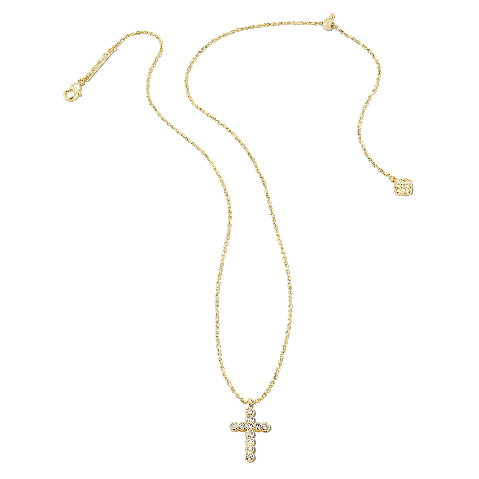 Cross Crystal Pendant Necklace