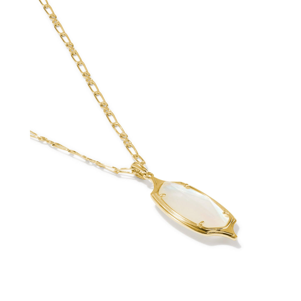 Dani Stepped Frame Long Pendant Necklace
