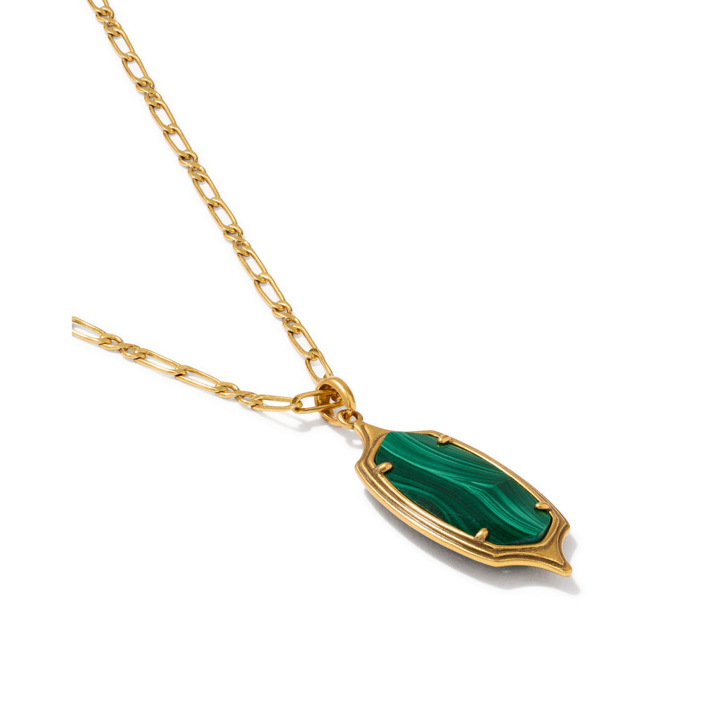Dani Stepped Frame Long Pendant Necklace