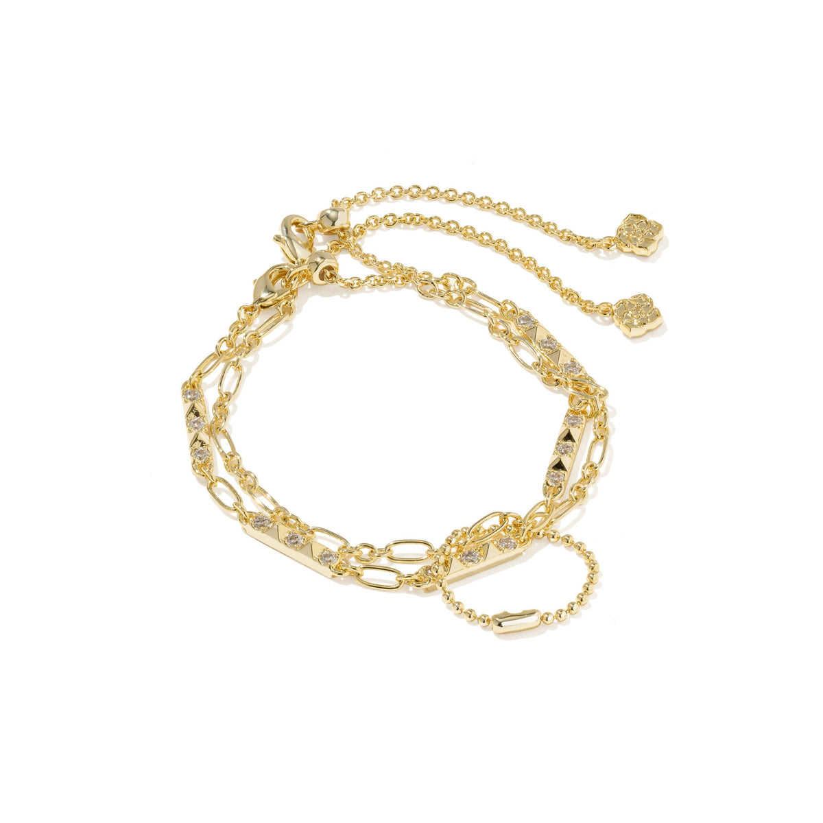 Fate Set Of 2 Delicate Chain Bracelets
