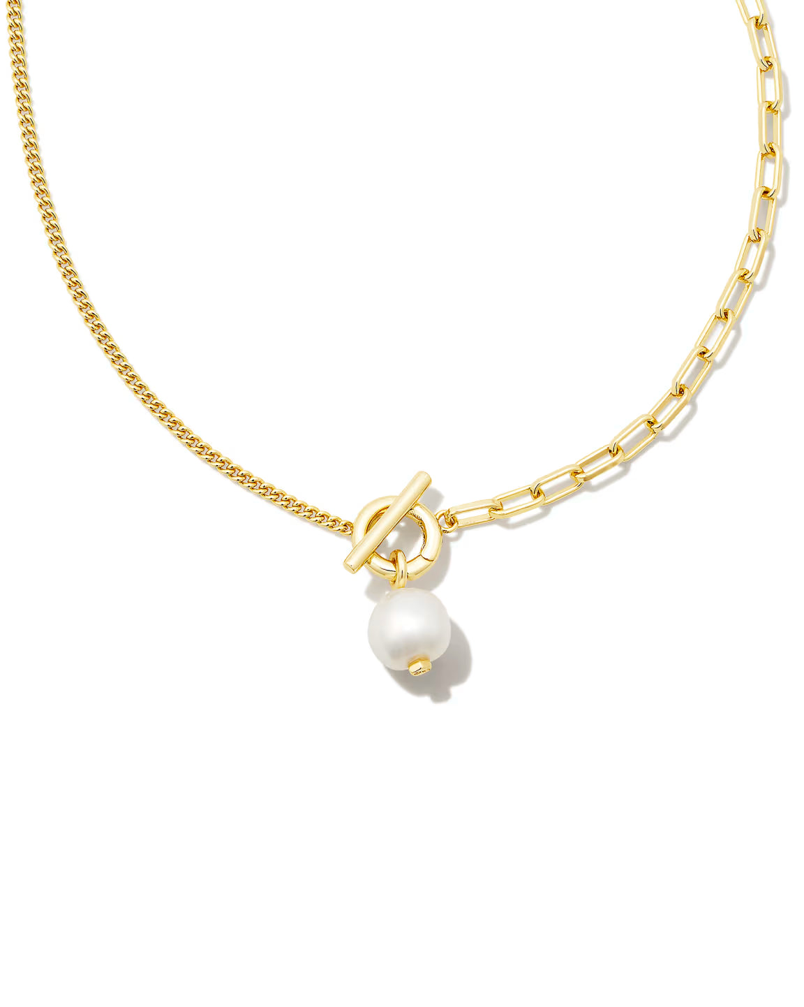 Leighton Pearl Chain Necklace