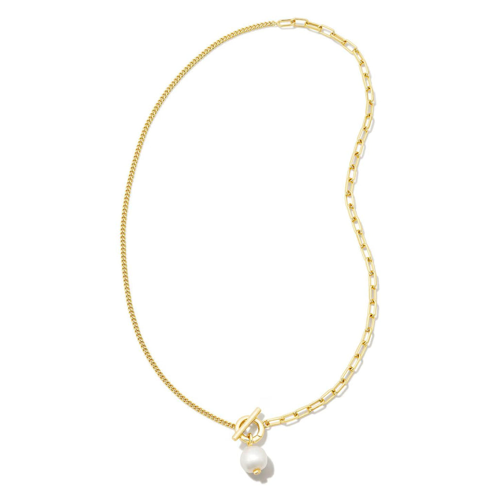 Leighton Pearl Chain Necklace