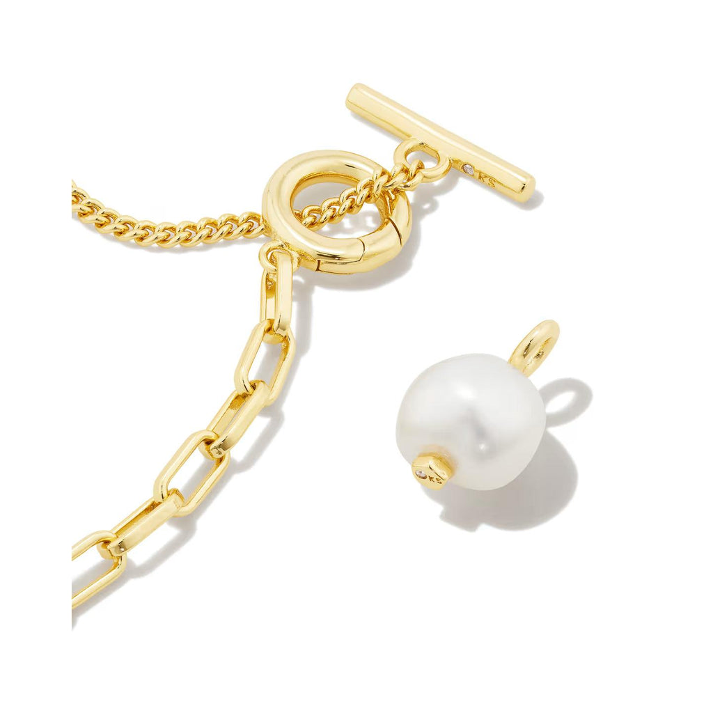 Leighton Pearl Chain Necklace