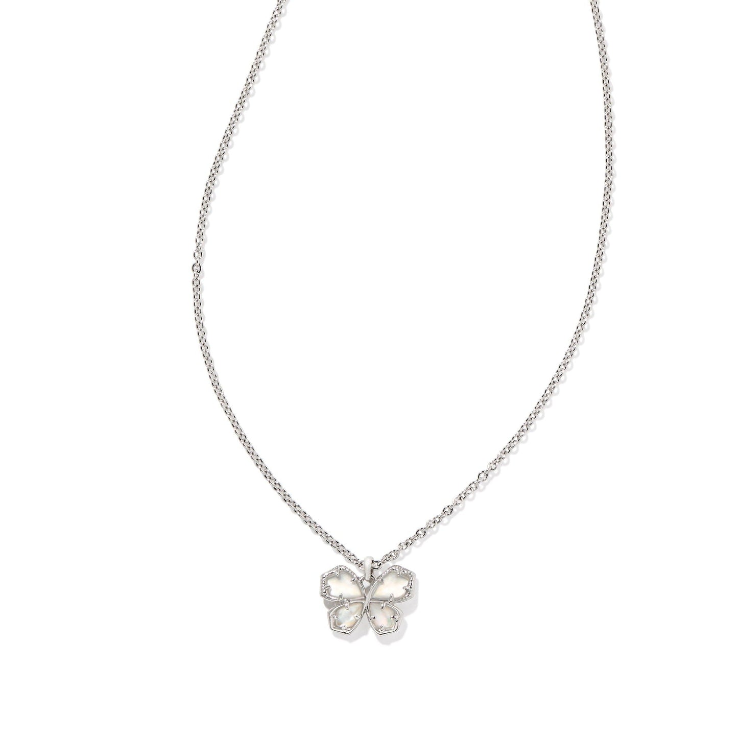 Mae Butterfly Short Pendant Necklace