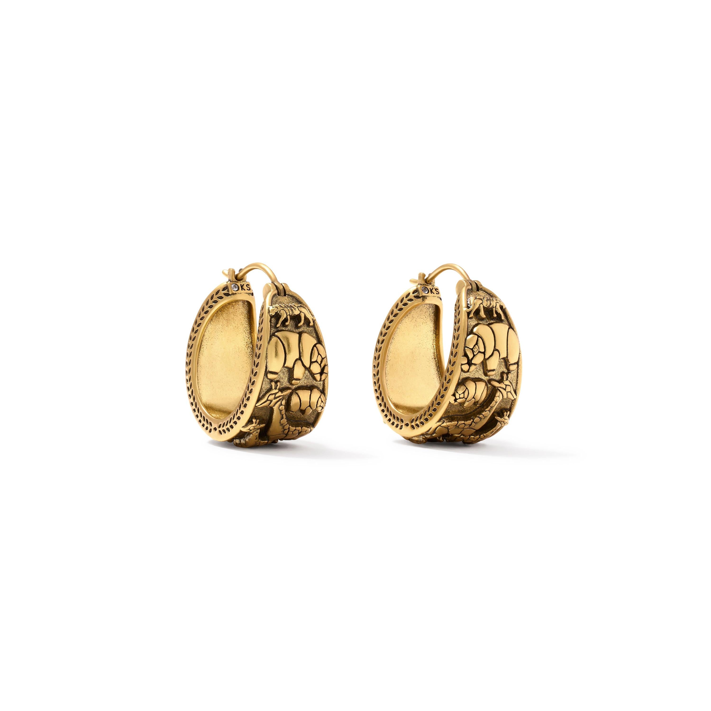 Raina Hoop Earrings