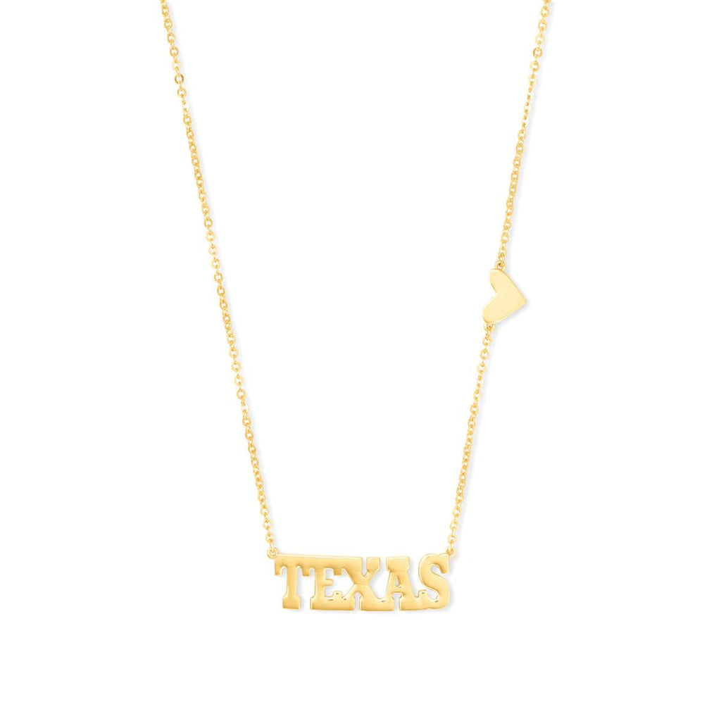 Texas Pendant Necklace