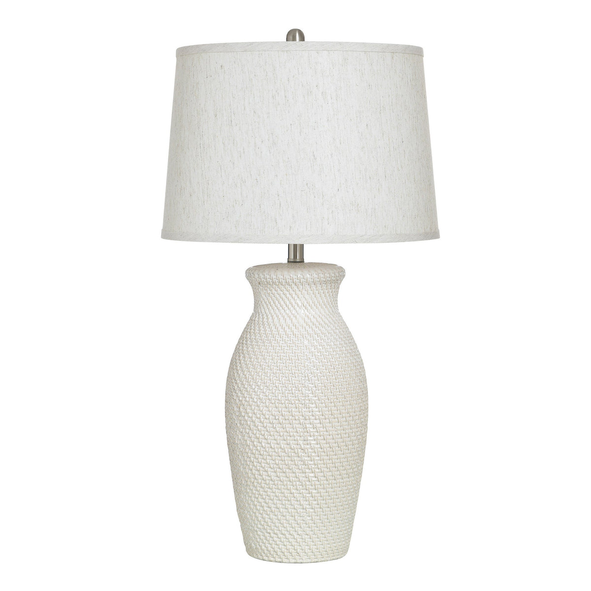 Novac Cream Ceramic Table Lamp