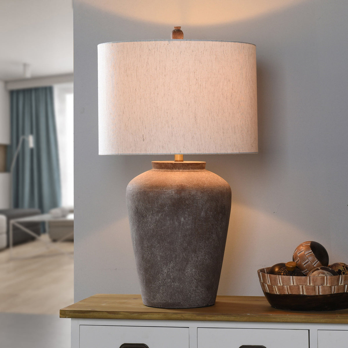 Patina Cotta Lamp