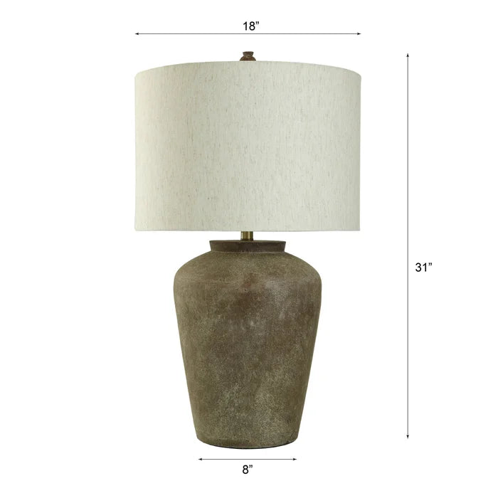 Patina Cotta Lamp
