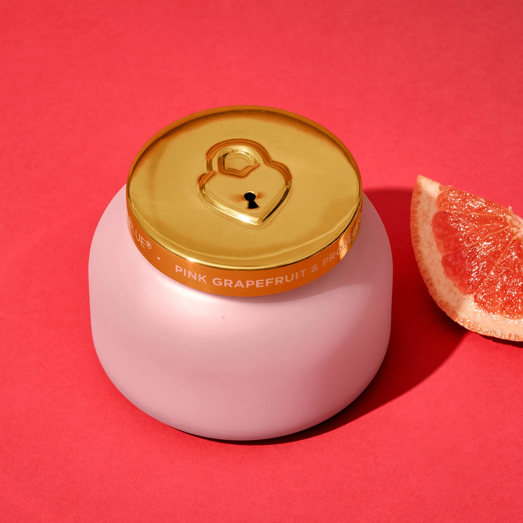 Pink Grapefruit & Prosecco Locked in Love Signature Candle, 19oz
