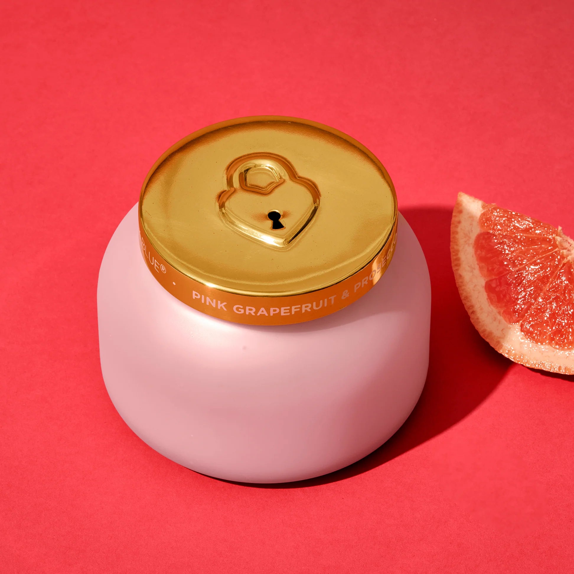 Pink Grapefruit & Prosecco Locked in Love Signature Candle, 19oz