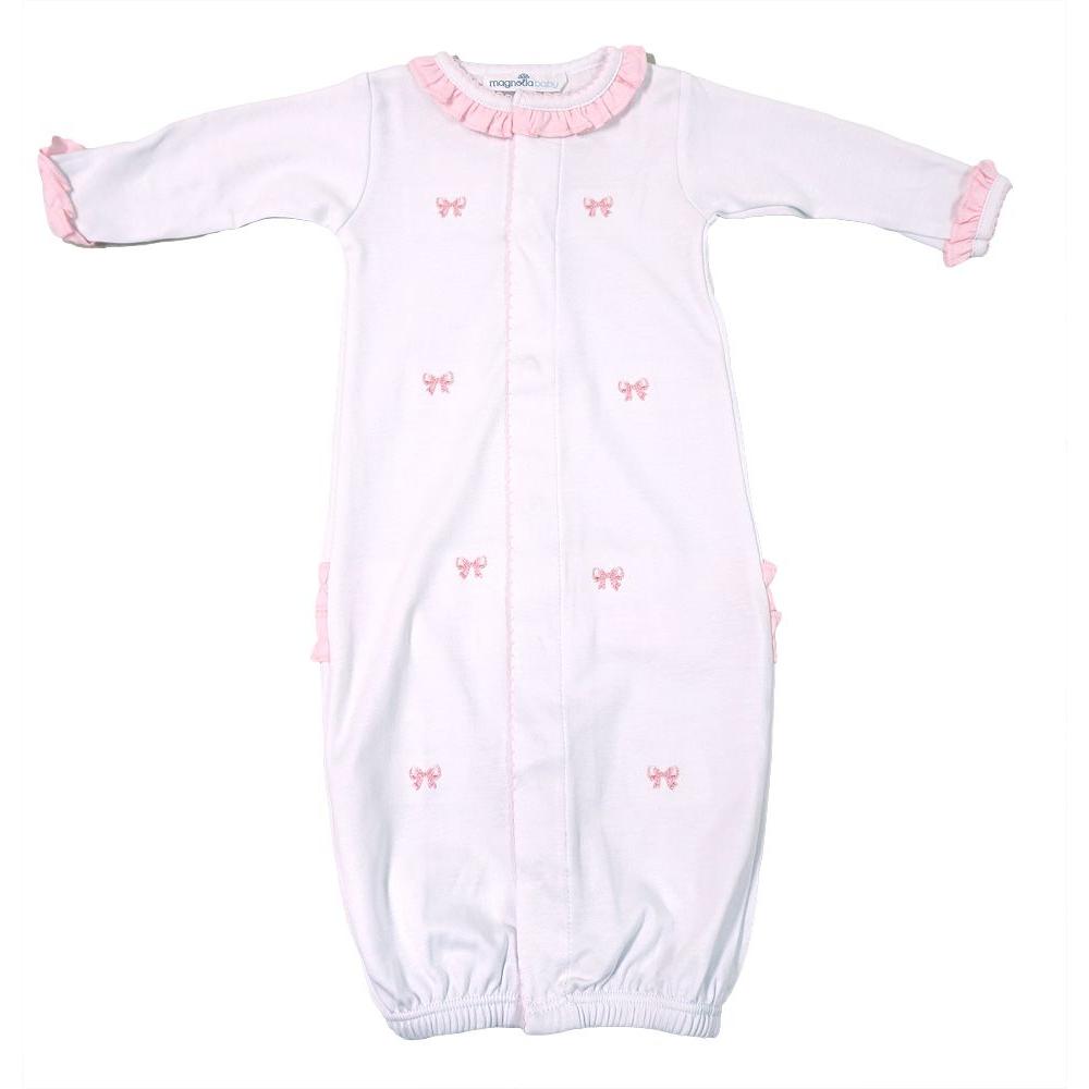 Baby Bows Pink Scattered Ruffle Converter