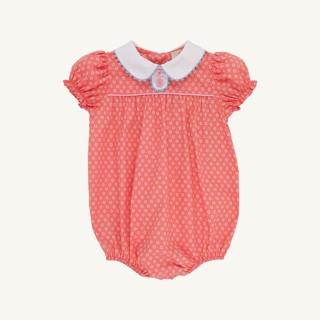 Mary Dal Bubble in Mill Street Manor Mini Floral with Barrington Blue - front view