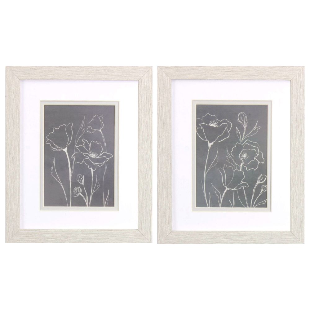 Gray Poppies Sketch