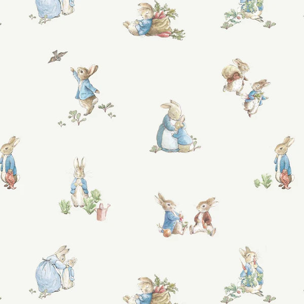 Peter Rabbit Bamboo Rayon Muslin/Lush Mini Blanket