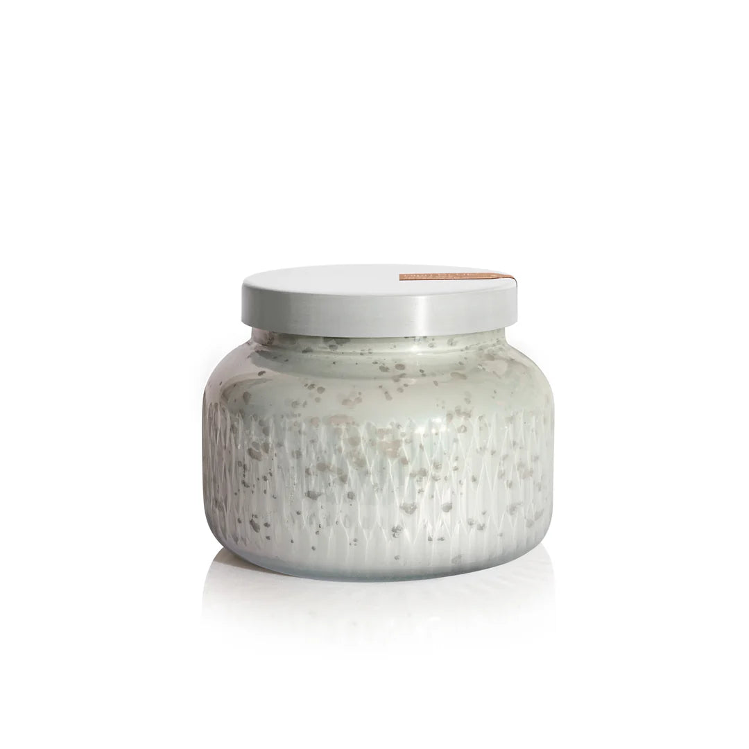 Pumpkin Dulce White Mercury Etched Signature Jar, 19oz
