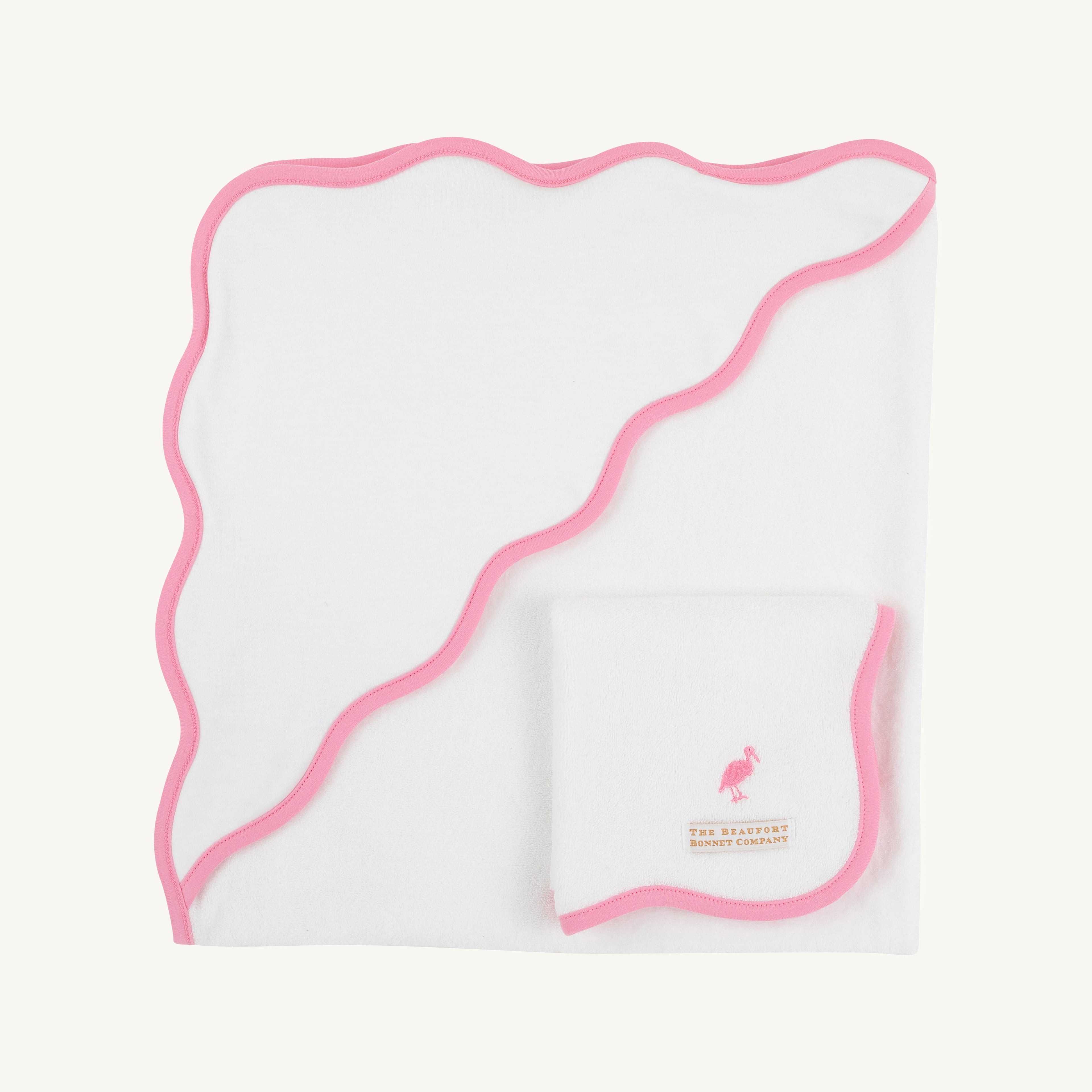 Rub A Dub Gift Set - Worth Avenue White with Hamptons Hot Pink