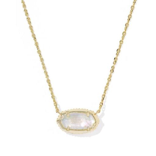 Elisa Bow Short Pendant Necklace