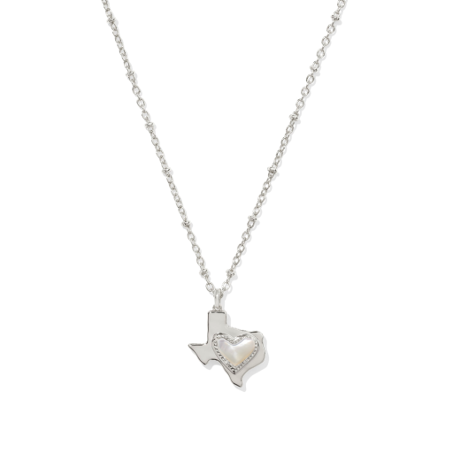 Ari Heart Texas Short Pendant Necklace