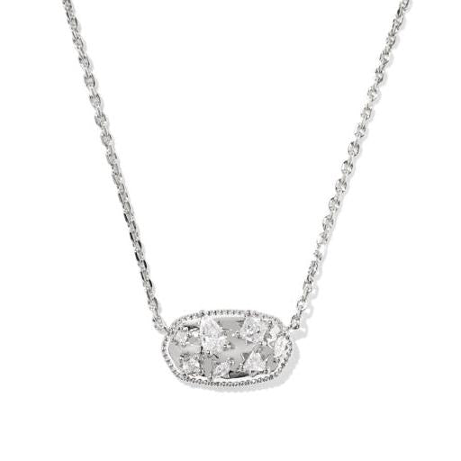 Holland Crystal Short Pendant Necklace