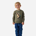 Youth Cabin Sweater - Olive Duck