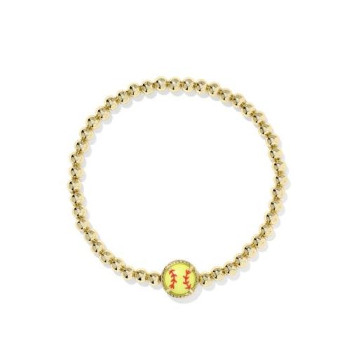 Softball Stretch Bracelet