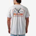 Burlebo Adult Short Sleeve Tee - Big Game Hunts - Oatmeal