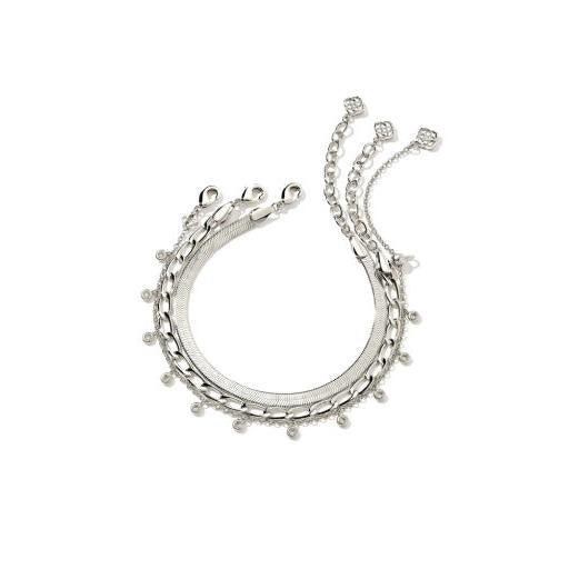 Kassie Set Of 3 Chain Bracelet